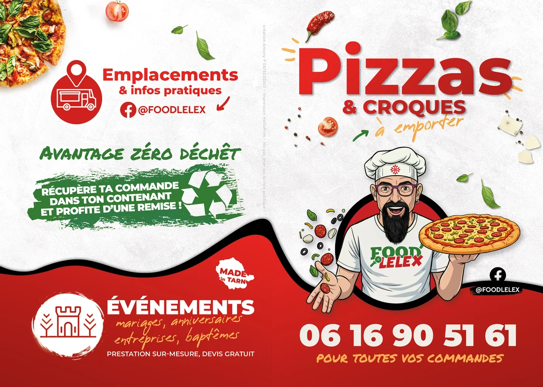 Food'Lélex : carte-menu, extérieur