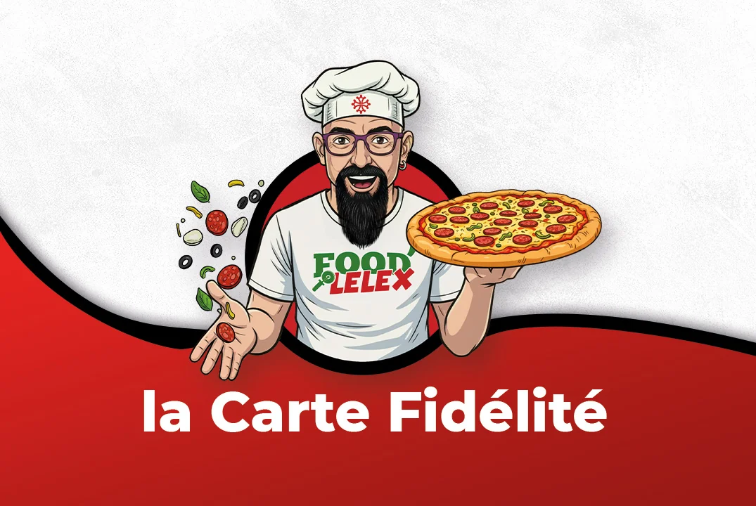 Food'Lélex : carte de fidélité, recto