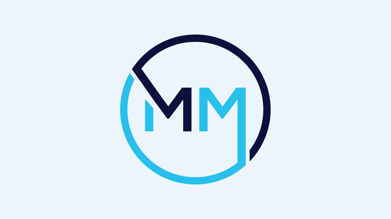 Le monogramme Michel Marquier, deux M en forme de crête